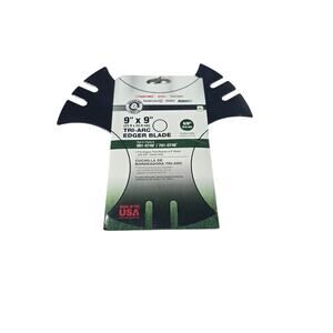 Genuine MTD 9″x9″ Tri-Arc Edger Blade –  (Part 981-0748) 5/8″ Arbor